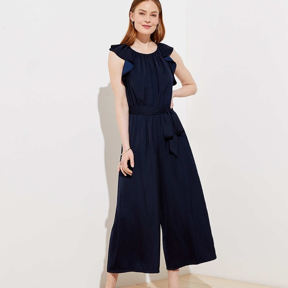 Petite Flutter Jumpsuit 0P - Picture 1 of 5